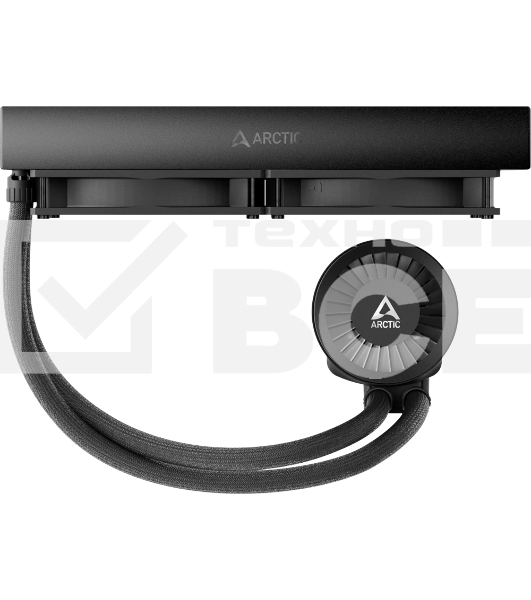 Жидкостная система охлаждения Arctic Cooling Arctic Liquid Freezer III-280 ACFRE00135A черный 140мм алюминий+медь 1700rpm 4-pin 250W