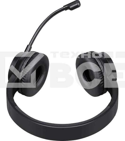 Гарнитура проводная Defender Tune 150 (черная, провод 1.8 м) (63151)