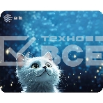 Коврик для мыши Cactus белый Cat 300x250x3мм (CS-MPC-D11M), фото 1