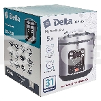 Мультиварка DELTA DL-6528 черная: 900 Вт,5л, 31 ПРОГРАММА (4), фото2