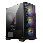 Корпус MSI MAG FORGE M100A, Micro-Tower, чёрный, 4 x 120 мм, фото 1