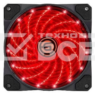 Вентилятор для корпуса LED 12LR15 (красный) (708302)