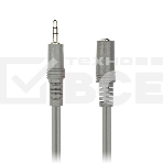 Кабель-удлинитель Smartbuy 3.5 Jack (M) - 3.5 Jack (F), стерео, аудио, 1,8 м, пакете (KA-321-350), фото 1