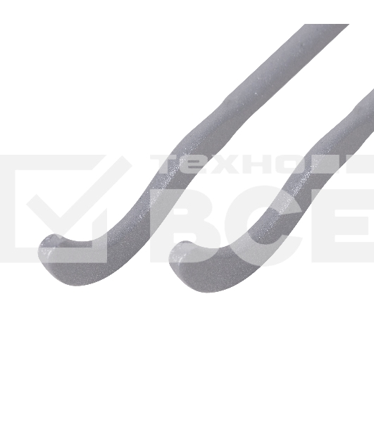 Комплект плоских кронштейнов Royal Thermo с дюбелями 7,2х170мм, серебристые