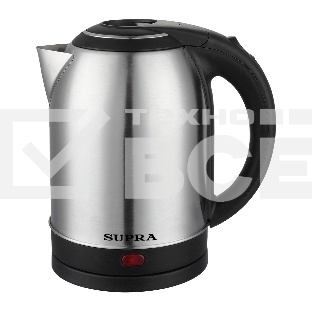 Чайник электрический SUPRA KES-2001, 2000 Вт, 2.0л, диск, нейлон.фильтр, индик.уров., лампочка, защита/перегрева