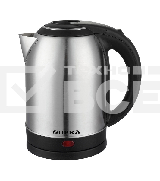 Чайник электрический SUPRA KES-2001, 2000 Вт, 2.0л, диск, нейлон.фильтр, индик.уров., лампочка, защита/перегрева