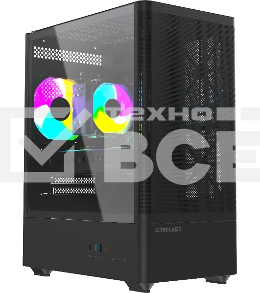 Компьютер Teclast G03 Core Ultra 5 225F (3.3) 32Gb SSD1Tb RTX5060 8Gb Windows 11 Pro GbitEth WiFi BT 400W черный (G03 225F32G1T5060BKRU)