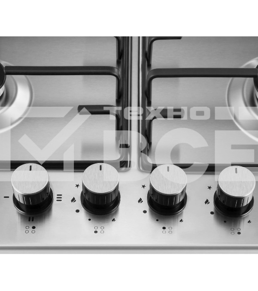 Комбинированная варочная панель (электрическая+газовая) Maunfeld EEHS.64.3CS/KG