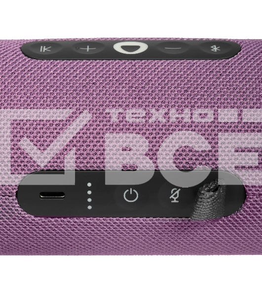 Умная колонка Яндекс Станция Стрит, 30Вт, компактная, 2 динамика, Wi-Fi, Bluetooth 5.0, Алиса, фиолетовый