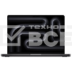 Ноутбук Apple Macbook Pro 14 (24) MX2J3 M4 Pro chip with 14?core CPU and ?core GPU, 24GB, 1TB SSD, Space Black, клав.русская (грав.), фото 1
