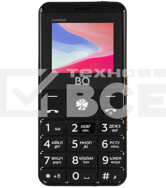 Мобильный телефон BQ 2006 Comfort черный