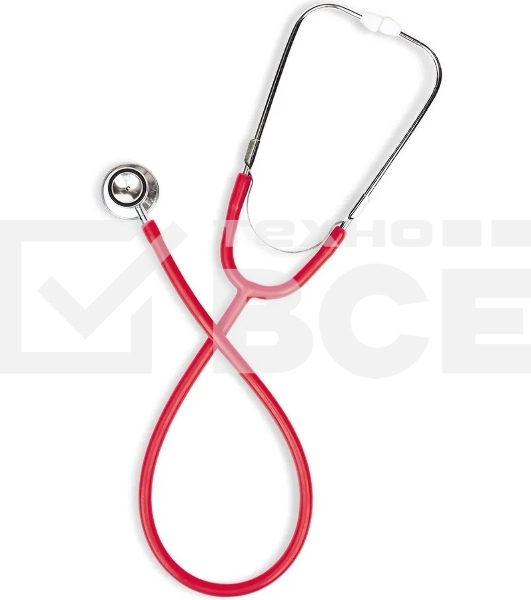 Стетоскоп механический B.Well WS-2 голов.:двухсторонняя красный