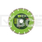 Диск алмазный Сибртех отрезной сегментный, 180 х 22,2 мм, сухая резка, фото 1