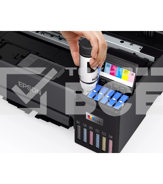 Принтер струйный Epson L8050 (C11CK37405/C11CK37402/C11CK37504/C11CK37507/C11CK37506), A4, цветное, печ. до 8 стр/мин., 1440 x 5760 dpi, USB, Wi-Fi