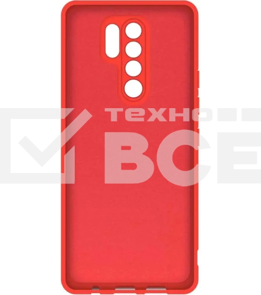 Чехол (клип-кейс) BoraSCO для Xiaomi Redmi 9 красный
