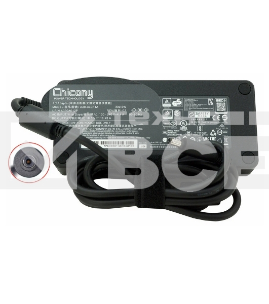 Блок питания (сетевой адаптер) для ноутбуков Acer 19.5V 16.92A 330W 5.5x1.7мм