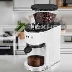 Кофемолка Kitfort КТ-7205 200 Вт, жернова, 250гр, белый/черный, фото3