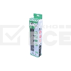 Бытовой удлинитель PowerCube, 3р с/з вык.,3USB, 3500 Вт, 16А, 1.9 м, 3*1,0 (черный) PC-6B-2M, фото6