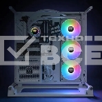 Система водяного охлаждения Thermaltake TH420 V2 Snow Edition ARGB Soc-AM5/AM4/1151/1200/1700 белый 4-pin 34.7dB Al+Cu Ret (CL-W378-PL14SW-A), фото2