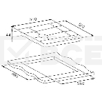 Газовая варочная поверхность Weissgauff HGG 641 WV NANO GLASS, фото2