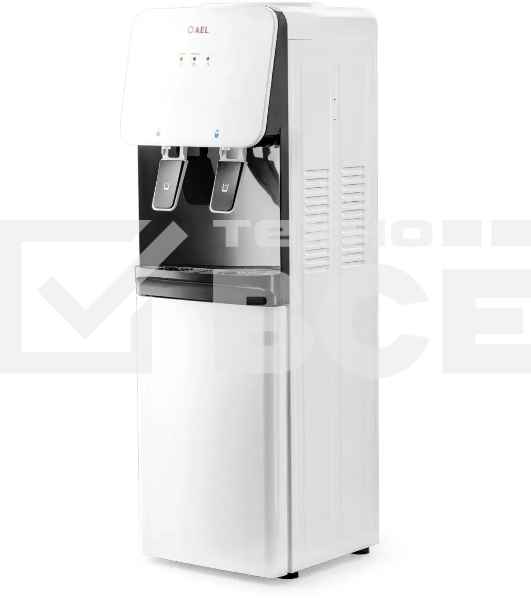 Кулер AEL LK-AEL-85c напольный белый/черный