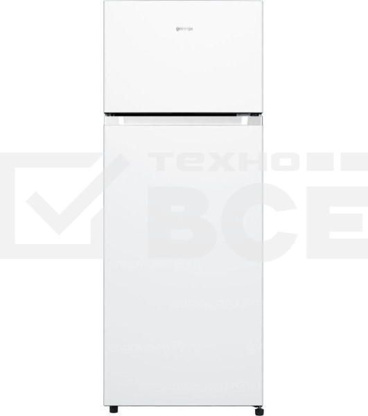 Холодильник Gorenje RF4142PW4 белый двухкамерный 165/41л морозилка сверху