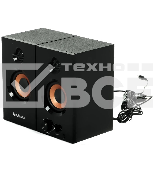 Колонки Defender AURORA S20 { 2x10 Вт RMS,20-20000 Гц, разъём для наушников }