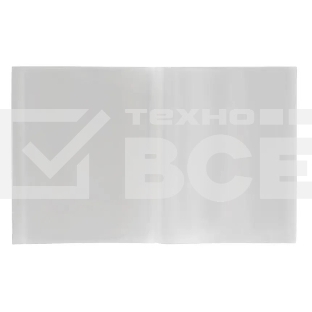 Обложка Silwerhof 382164 для тетради/дневника (набор 10шт) ПП 100мкм гладкая прозр. 210x345мм