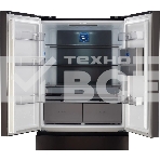 Холодильник Hyundai CM55043F черная сталь трехкамерный 354/186л морозилка снизу, No Frost, Side by Side, фото6