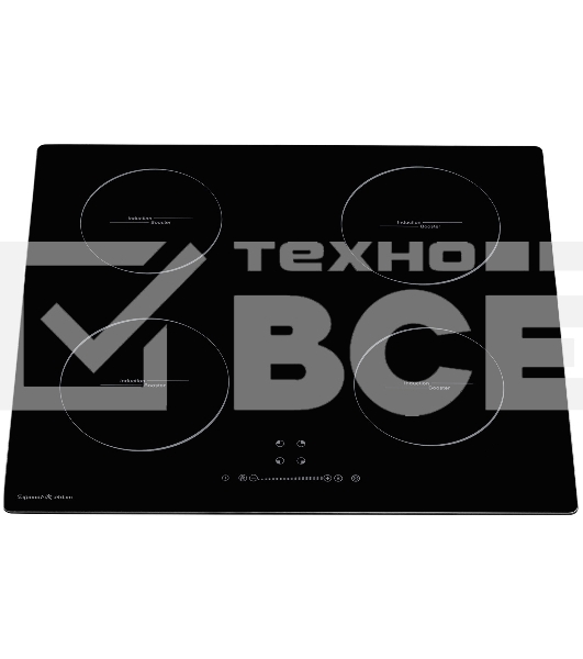 Индукционная варочная панель Zigmund & Shtain CI 35.6 B независимая, черный