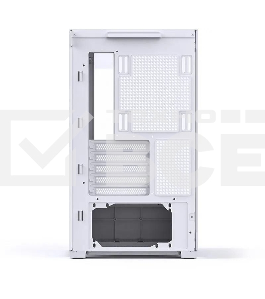 Корпус без блока питания JONSBO D300, Mini-Tower, TG, no fan, 2xUSB-A 3.2 + 1xUSB-C 3.2, mATX, mITX White