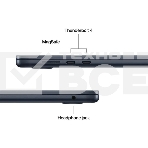 Ноутбук Apple Macbook Air 15 - M4 / 10C-10C / 16GB / 512GB / Midnight MW1M3LL/A, фото2