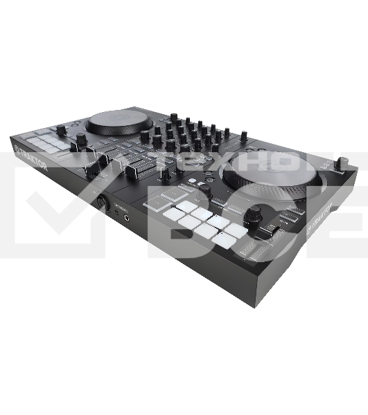 Контроллер DJ [26660] Native Instruments [Traktor Kontrol S3] 4-х канальный, для Traktor Pro/DJ, 16 RGB пэдов, аудио интерфейс 24бит/96кГц, 2-х канальный микшер, 2 линейных входа RCA, микрофонный вход, 2x XLR выхода, 2x1/4