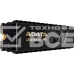 Накопитель SSD ADATA Legend 970 Pro, 1000 Гб, M.2 2280, PCIe 5.0 x4, NVMe 2.0, 3D TLC, R/W 13000/5800 МБ/сек, радиатор с вентилятором, фото23