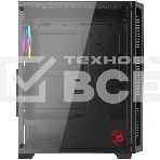 Компьютерный корпус Bloody BD-CC120F черный без БП ATX 8x120мм 1xUSB 2.0 1xUSB 3.0 audio bott PSU, фото4