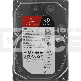 Жесткий диск Seagate SATA-III 10Tb ST10000NT001 NAS Ironwolf Pro 512E (7200rpm) 256Mb 3.5