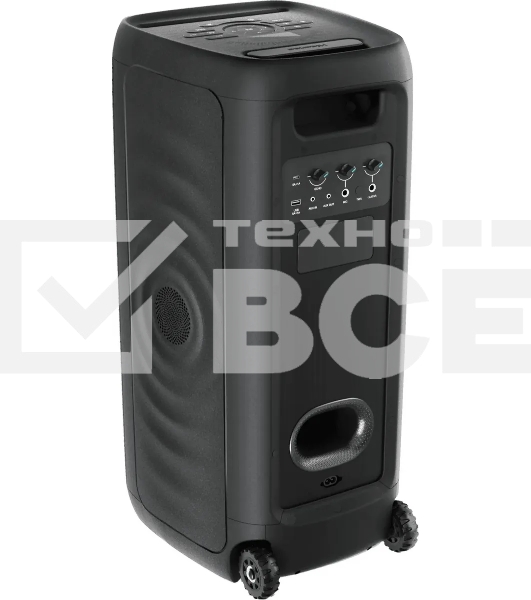 Минисистема Hisense Party Thunder черный 620Вт USB BT