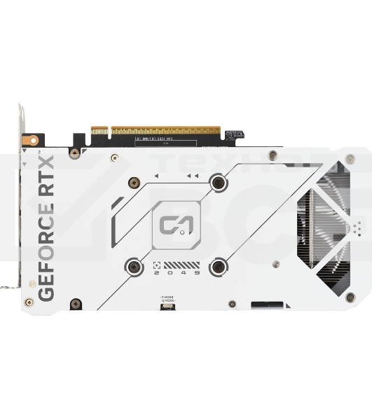Видеокарта Asus GeForce RTX 5060 DUAL OC White, Nvidia RTX 5060, 8GB GDDR7, 128 bit, PCI-E 5.0, DPx3, HDMIx1, 2535 MHz