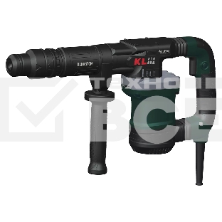 Отбойный молоток профессиональный KLPRO KLKR570M (сеть, 1200Вт, SDS Max, 14Дж,3100уд/мин)