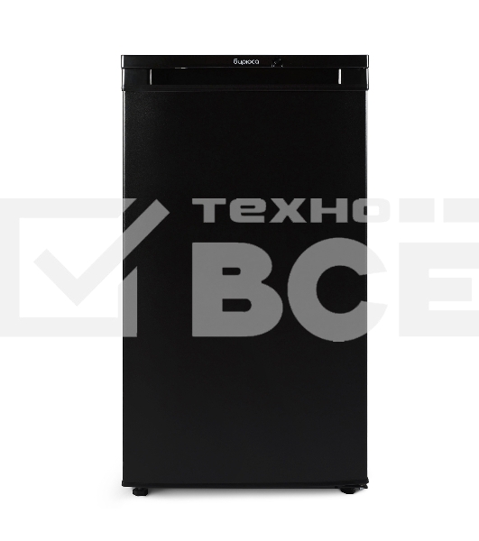 Холодильник Бирюса B409 черный однокамерный 115л