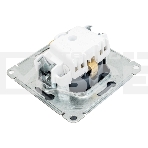 Механизм розетки 1-м СП AtlasDesign 16А IP20 с заземл. защ. шторки с крышкой грифель, фото3