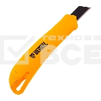 Нож Denzel 18 мм, сменное лезвие, SK4, облегченный корпус, нажимной фиксатор, фото7