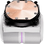 Система охлаждения Water Cooling System PCCooler DE360 Pro WH (300W, 360мм, White, ARGB Pump, Fans: 3x120мм, 86.73CFM, 32dBA, 2200RPM/Pump height 57мм, 28dBA, 3200RPM, Rad thickness 27мм/S: 1851, 1700, 1200, 115X, AM5, AM4, AM3), фото4