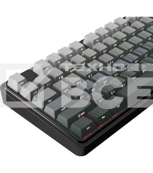 Клавиатура Redragon Star Blade Pro гибридная, USB Type-A, Bluetooth, радиоканал, чёрный