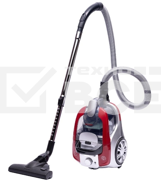 Пылесос Sharp ECNB16RR красный, 320/1600 Вт, уборка сухая, пылесборник контейнер 1 л