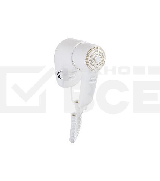 Фен для волос Puff-1200 1405.001 1.2кВт белый