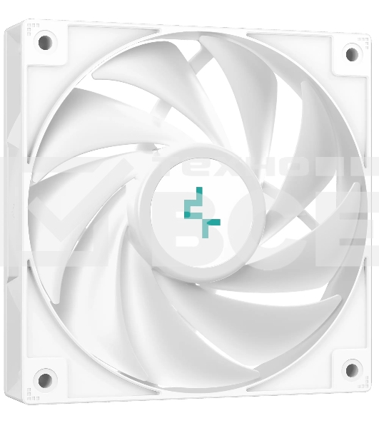 Кулер для процессора DEEPCOOL AG500 DIGITAL WH ARGB белый, 120 мм, алюминий/медь, 1950 об/мин, 29.4 дБ, 4 pin, 240 Вт, 158 мм