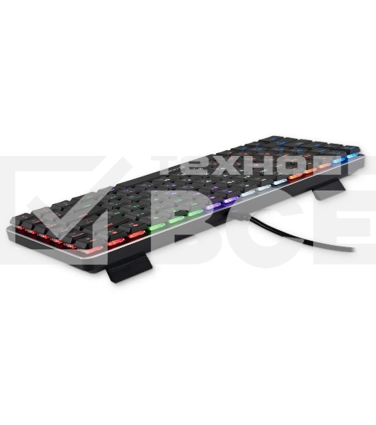 Клавиатура Oklick K615X (1934413) проводная, USB, серый + серебристый