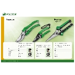 Секатор PC-25 со стальными эргономичными рукоятками, плоскостной, 200 мм, РОСТОК, фото2