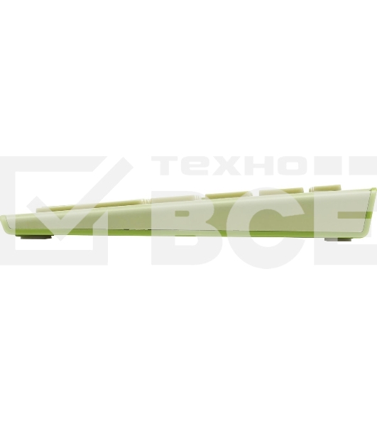 Клавиатура + мышь Acer OCC205 беспроводной USB, 1200 dpi, зеленый/желтый